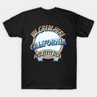 We Grew Here You Flew Here T-Shirt